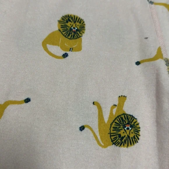 Hannah Andersson lion pajama bottoms girls 14 - Picture 4 of 4